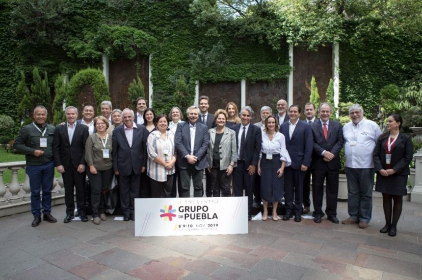 A un año de su creación el Grupo de Puebla se instala como el bloque progresista con más impacto político de Iberoamérica