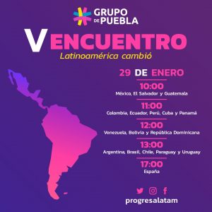 Latinoamérica Cambió: Grupo de Puebla tendrá su esperado V encuentro
