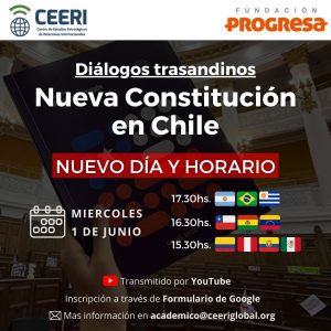 💬 CONVERSATORIO | Diálogos Trasandinos: Nueva Constitución en Chile 🇨🇱