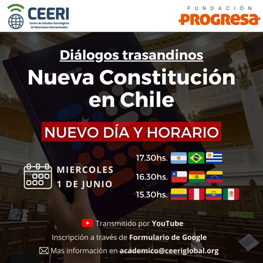 💬 CONVERSATORIO | Diálogos Trasandinos: Nueva Constitución en Chile 🇨🇱