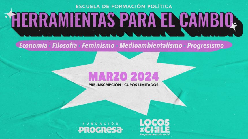 ¡Únete a la Escuela de Formación Política “Herramientas para el cambio”!