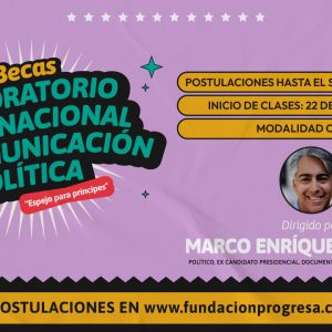 Becas para el Diplomado Virtual “Laboratorio internacional de comunicación política”